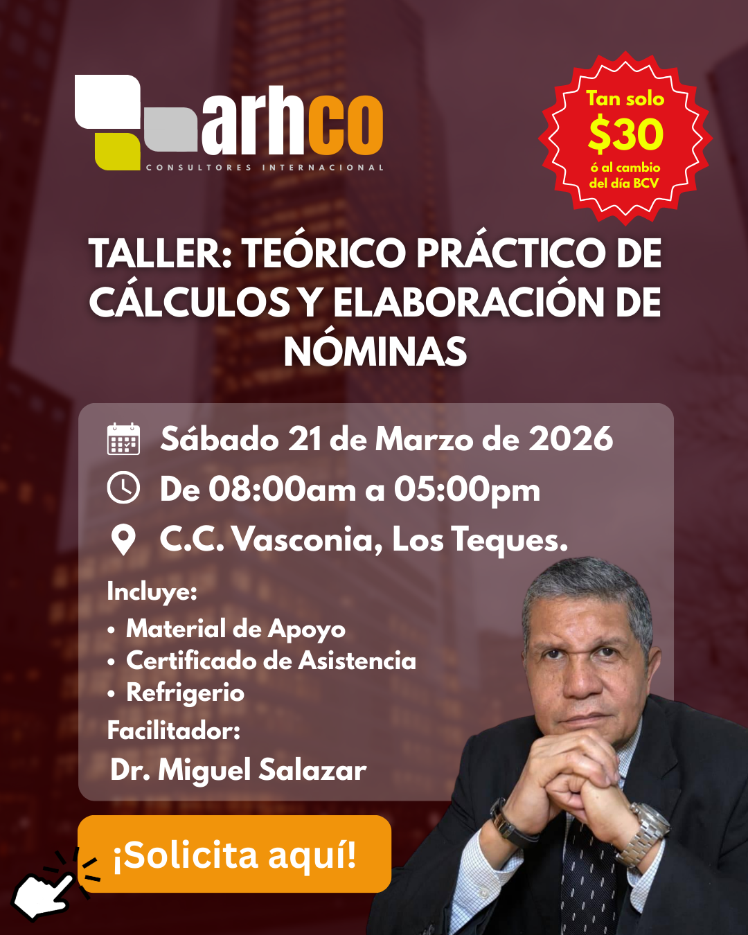 Flyer Talento Único o Búsqueda Exclusiva